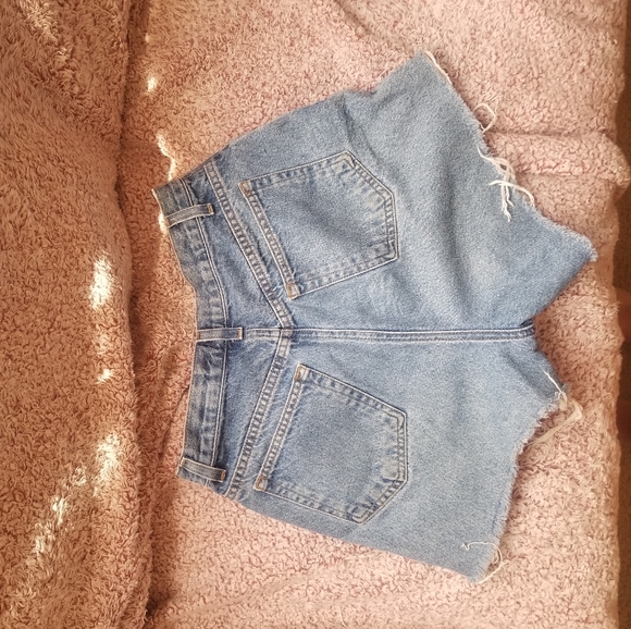 Classic High Waist Cut Offs - Picture 3 of 3